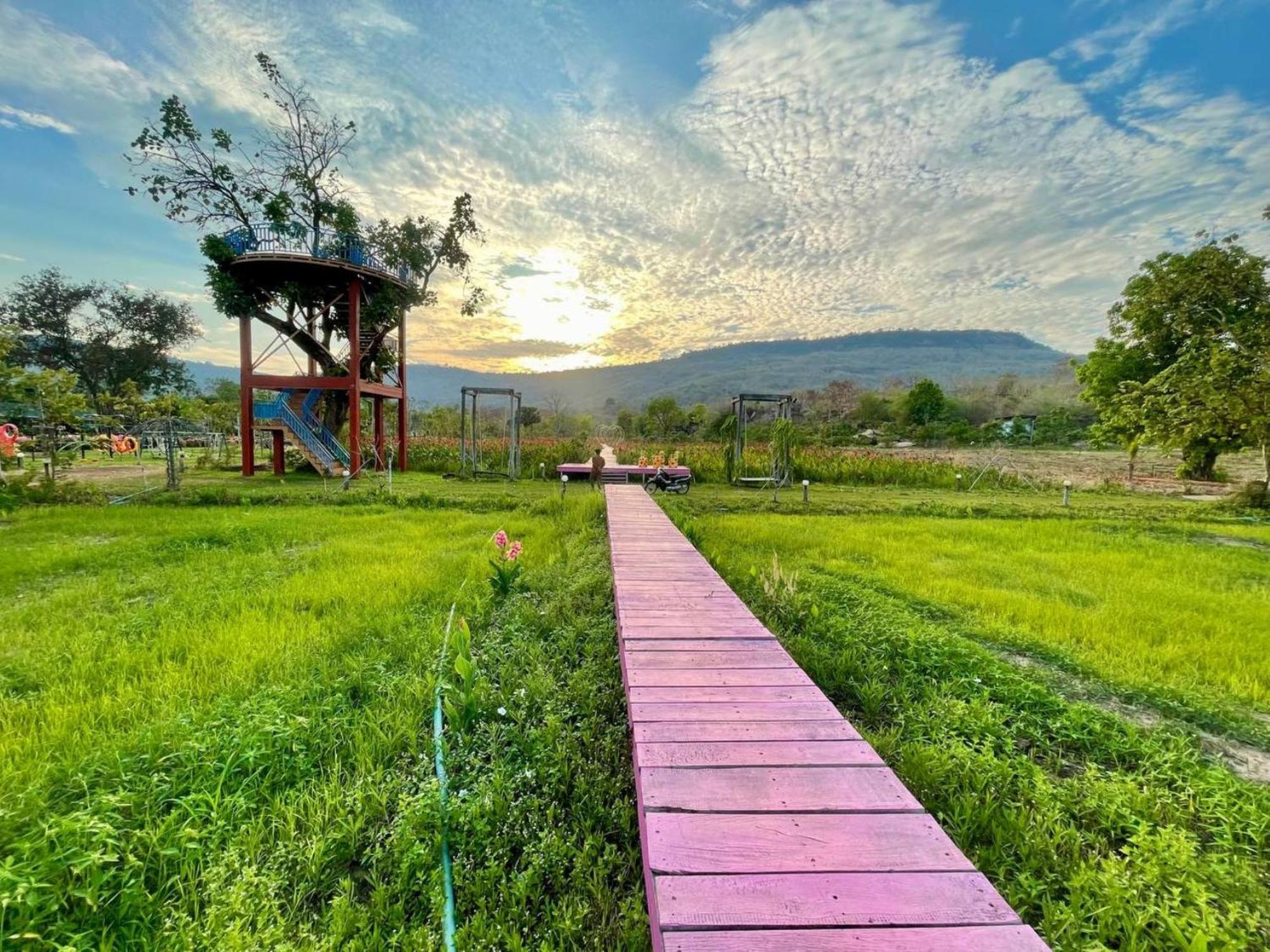 Thisak Resort Cheung Phnom Kulen Siem Reap Ngoại thất bức ảnh